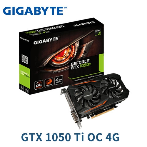 技嘉 N105TOC-4GD GTX 1050 Ti OC 4G 1455MHz/4GB GDDR5/128bit/1D1H1DP