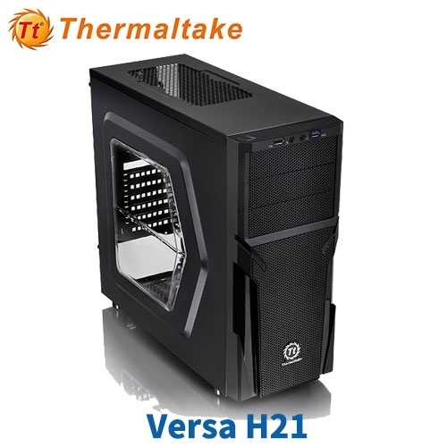 (搭機價)曜越 VERSA H21中直立式開窗機殼