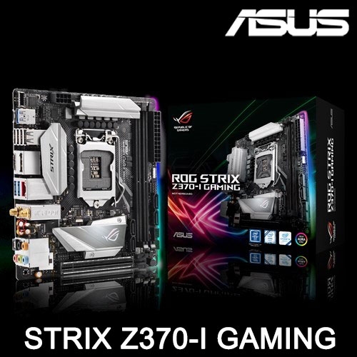 華碩 ROG STRIX Z370-I GAMING Z370/ITX/DDR4*2/USB3.1/M.2/1H1DP