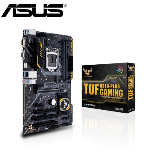華碩 TUF H310-PLUS GAMING ATX/DDR4*2/USB3.1/M.2/1A1H