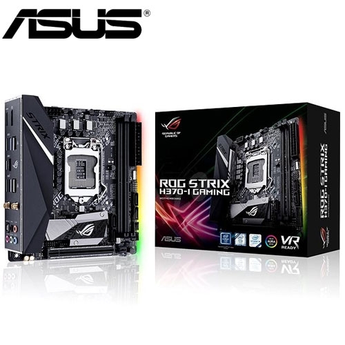 華碩 STRIX H370-I GAMING Mini-ITX/DDR4*2/USB3.1/M.2/1H1DP