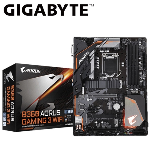 技嘉 B360 AORUS GAMING 3 WIFI ATX/DDR4*4/USB3.1/M.2/1D1H