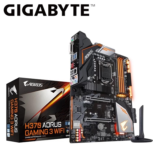 技嘉 H370 AORUS GAMING 3 WIFI ATX/DDR4*4/USB3.1/M.2/1D1H