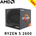 AMD Ryzen R5 2600 6核12HT/3.4GHz Turbo3.9GHz 12nm/無內顯/65W
