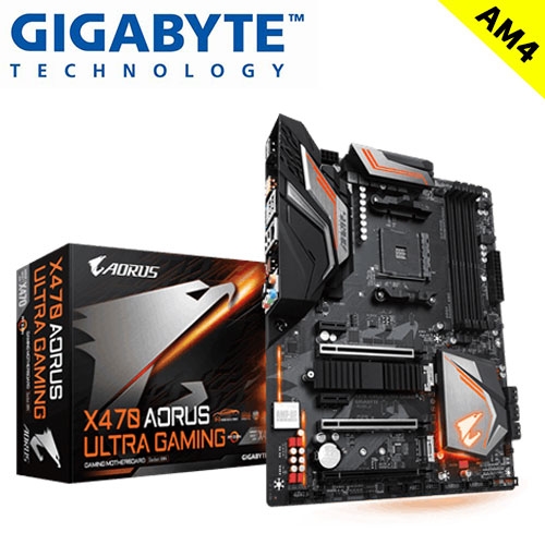 技嘉 X470 AORUS ULTRA GAMING AM4/ATX/DDR4*4/M.2/USB3.1/1H