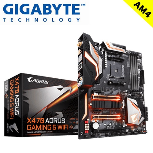 技嘉 X470 AORUS GAMING 5 WIFI AM4/ATX/M.2/USB3.1/11AC/1H