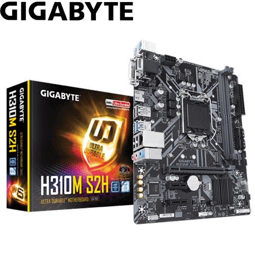 技嘉 H310M-S2H M-ATX/DDR4*2/M.2/USB3.1/1A1D1H