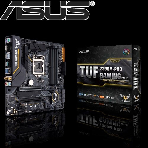 華碩 TUF Z390M-PRO GAMING (WI-FI) M-ATX/DDR4*4/M.2/3.1/1H1DP