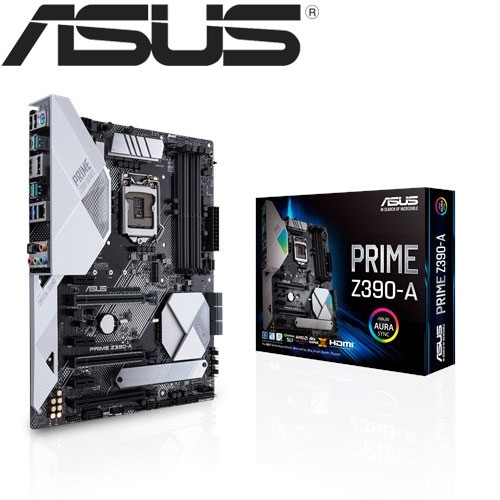 華碩 PRIME Z390-A ATX/DDR4*4/M.2/USB3.1/1A1D1H