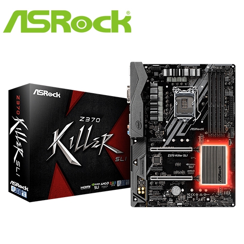 華擎 Z370 Killer SLI 1151/ATX/DDR4*4/M.2/USB3.1/1D1H