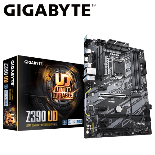 技嘉 Z390 UD ATX/DDR4*4/USB3.1/M.2/1H