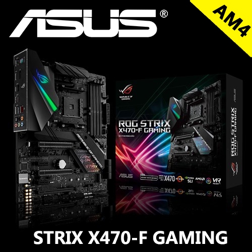 華碩 STRIX X470-F GAMING ATX/X470/DDR4*4/USB3.1/M.2/1H1P