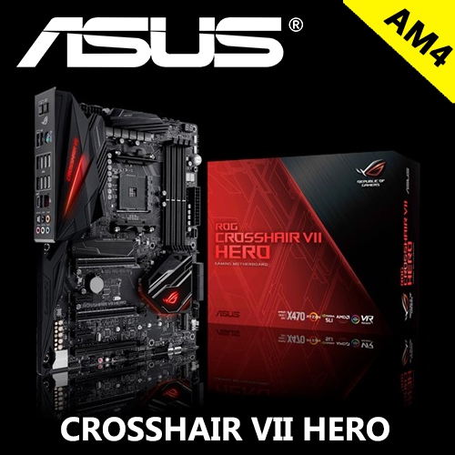 華碩 CROSSHAIR VII HERO ATX/X470/DDR4*4/USB3.1/M.2