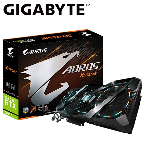 技嘉 N208TAORUS X-11GC AORUS RTX 2080 TI Xtreme 11G
