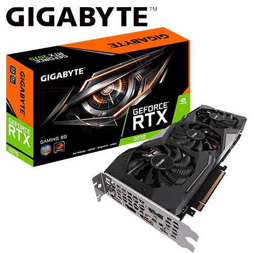 技嘉 N2070GAMING-8GC RTX 2070 GAMING 8G 1620MHz/8G GDDR6/256bit/1H3DP1USB Type-C