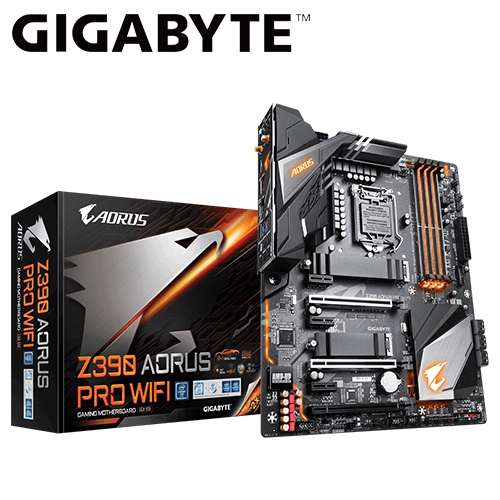 技嘉 Z390 AORUS PRO WIFI ATX/DDR4*4/M.2/USB3.1/1H