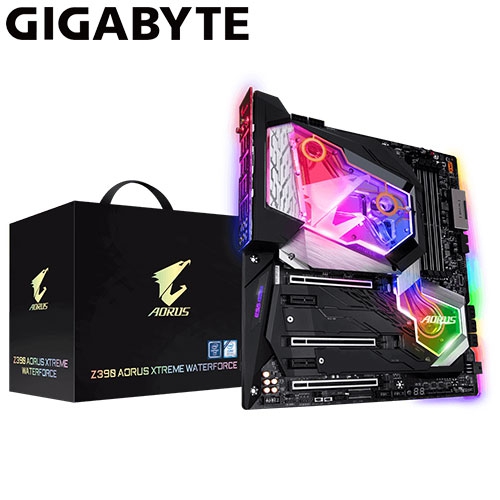 技嘉 Z390 AORUS XTREME WATERFORCE 一體式水冷頭/E-ATX/DDR4*4/M.2*3/USB Type-C/1H