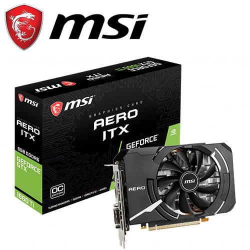 微星 GTX1660Ti AERO 6G OC 1830MHz/6GB GDDR6