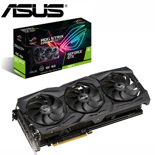華碩 STRIX-GTX1660TI-O6G-GAMING 1860MHz/6GB GDDR6/192bit/2H2DP