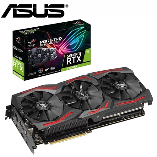 華碩 STRIX-RTX2060S-O8G 1830MHz/8G GDDR6/256bit/2H2DP/30.1cm
