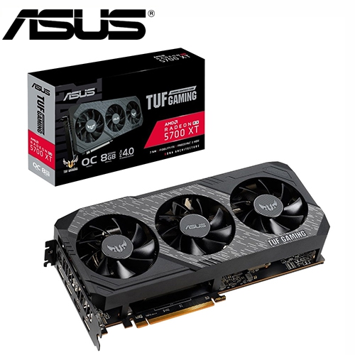 華碩 TUF 3-RX5700XT-O8G 1650MHz/8G GDDR6/256bit/1H3DP/26.9cm
