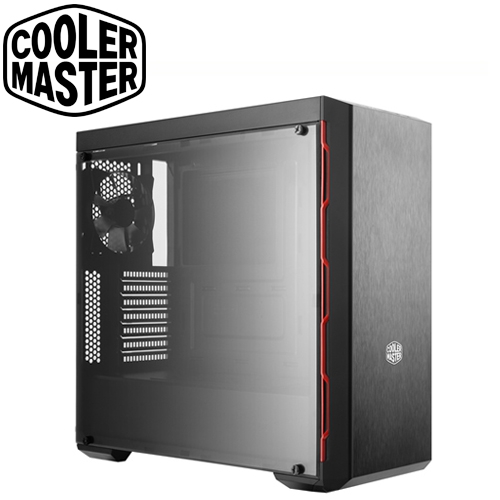 酷媽 MasterBox MB600L 紅色/ATX/不能裝光碟機 (MCB-B600L-KANN-S00)