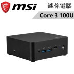 微星 Cubi NUC 1M-040BTW(Intel Core 3 100U/FD)