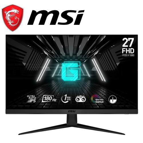 微星 G2712F 27吋 (平面電競/IPS/1ms/170Hz/2H1DP/防閃減藍)