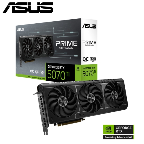 (搭整機)華碩 PRIME-RTX5070TI-O16G(2527MHz/1H3DP/三風扇/30.4cm)