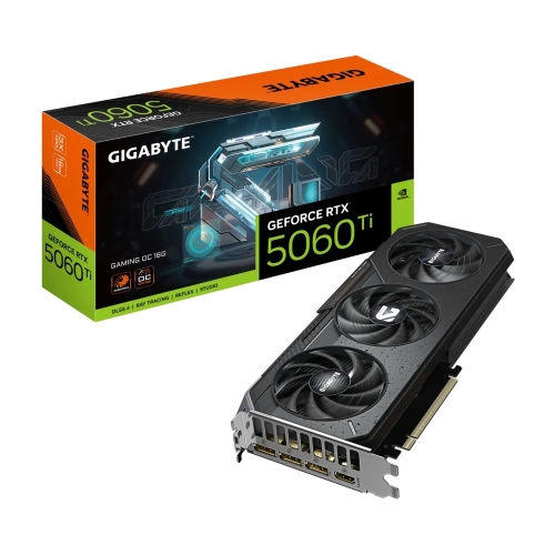 技嘉 N506TGAMING OC-16GD RTX 5060 Ti GAMING OC 16G(2647Mhz/16G DDR7/1H3DP/28.1cm/三風扇/註5年)