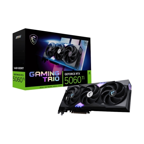 微星 RTX5060TI 16G GAMING TRIO OC(2662MHz/1H/3DP/30cm/三風扇)