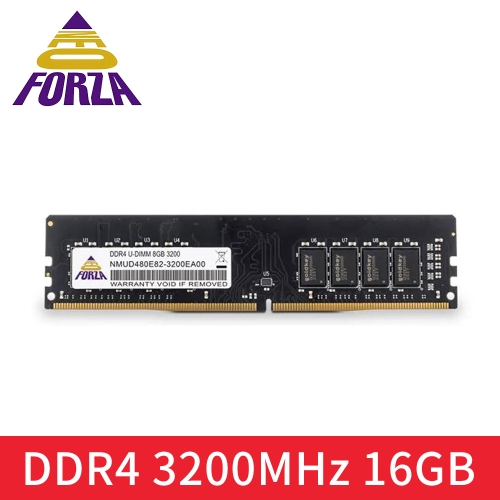 Neo Forza 凌航 16G DDR4-3200MHz 記憶體 終身保固